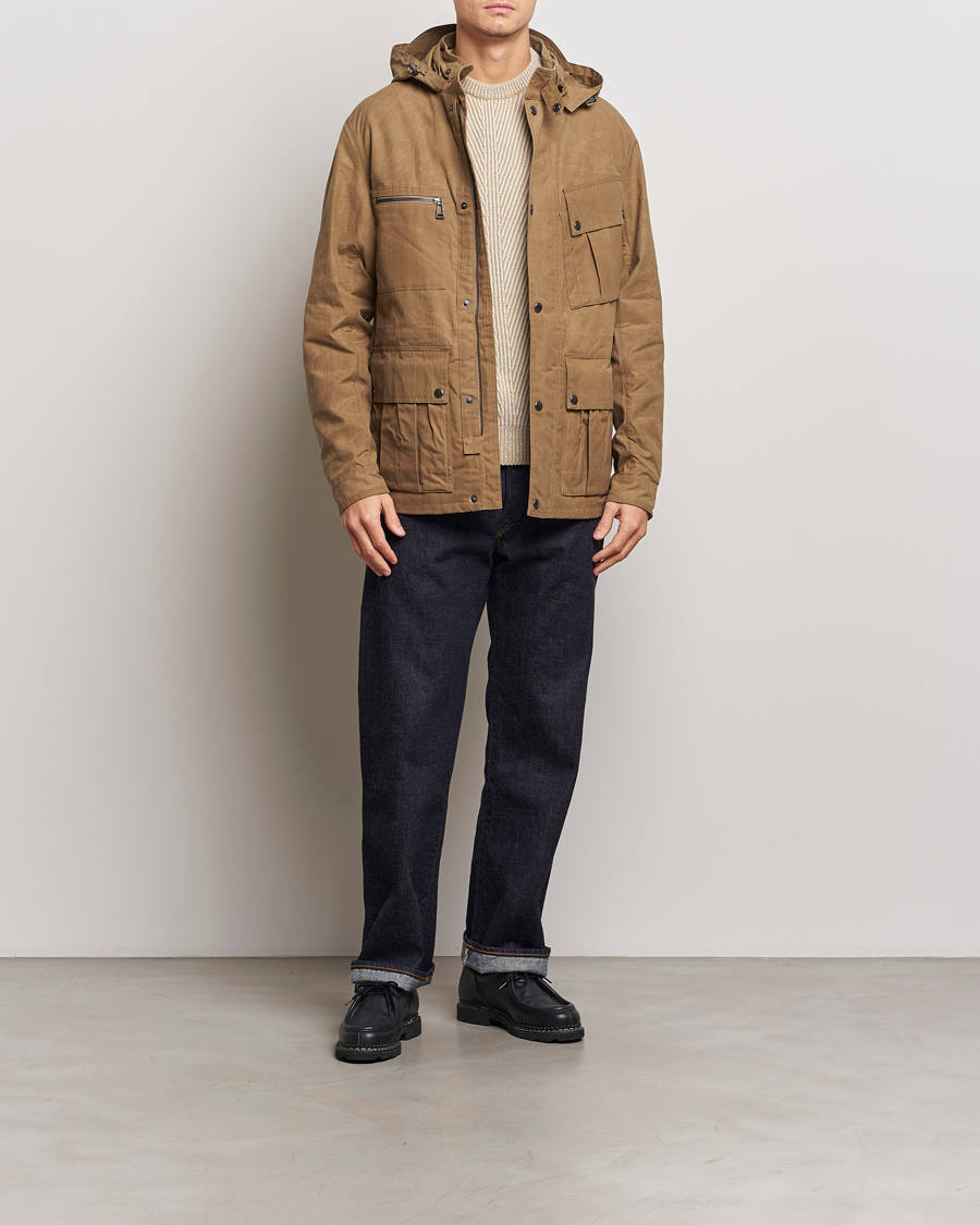 Herre | Jakker | Belstaff | Centenary Ripstop Field Jacket British Khaki