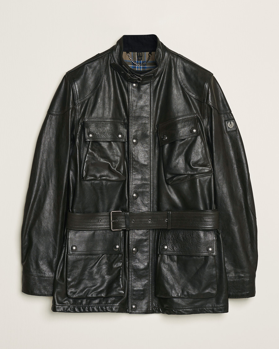 Herre | Jakker | Belstaff | Trailmaster Panther Leather Jacket Black