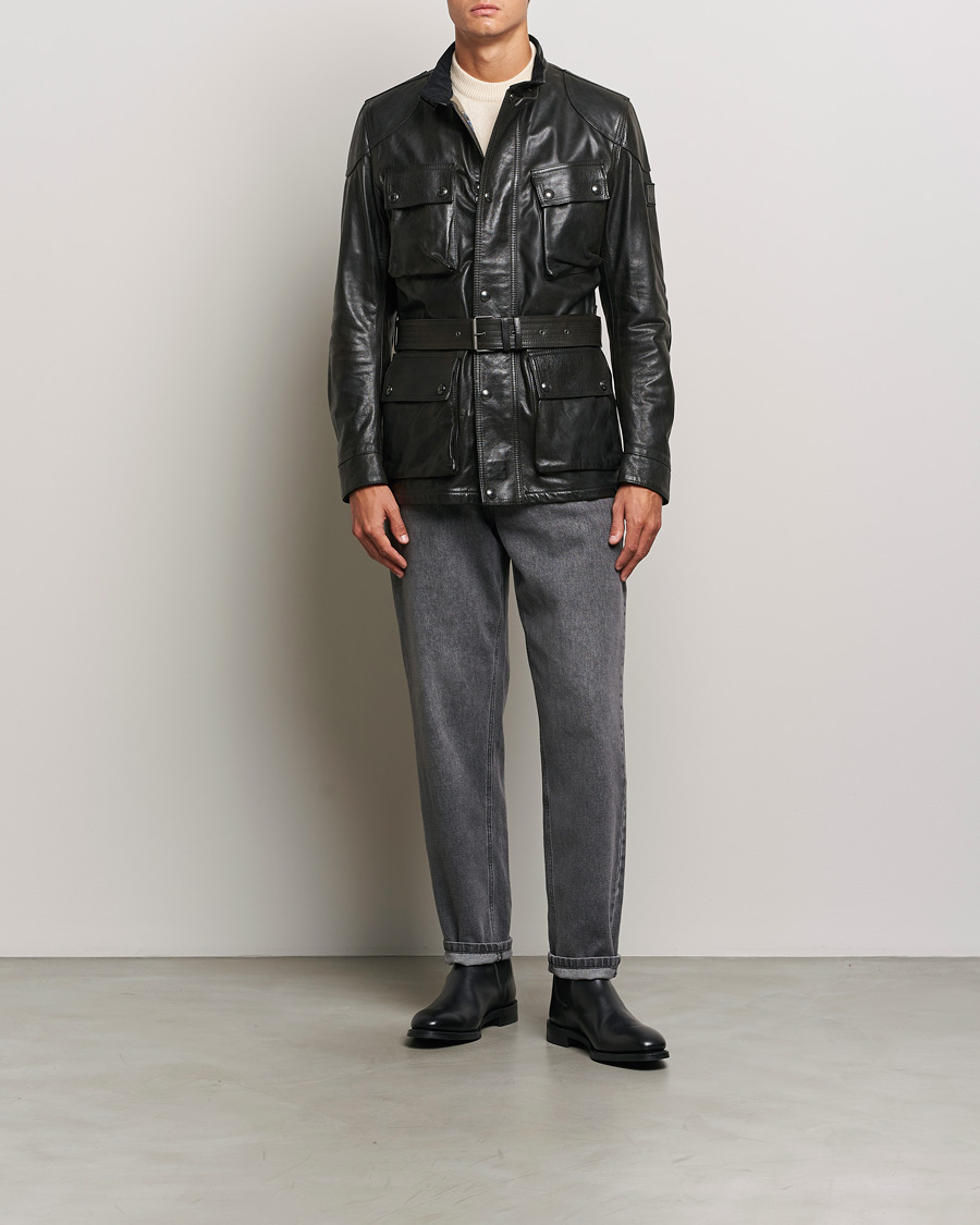 Herre | Jakker | Belstaff | Trailmaster Panther Leather Jacket Black