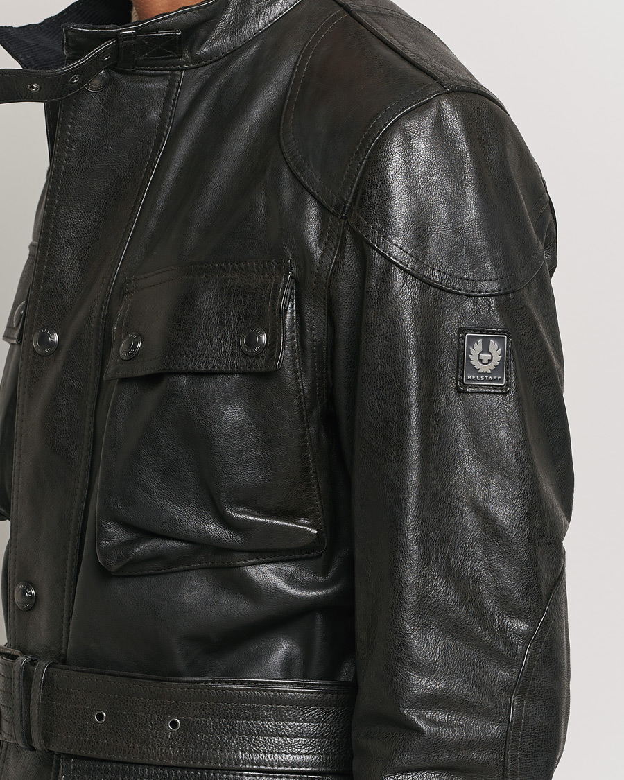 Herre | Jakker | Belstaff | Trailmaster Panther Leather Jacket Black