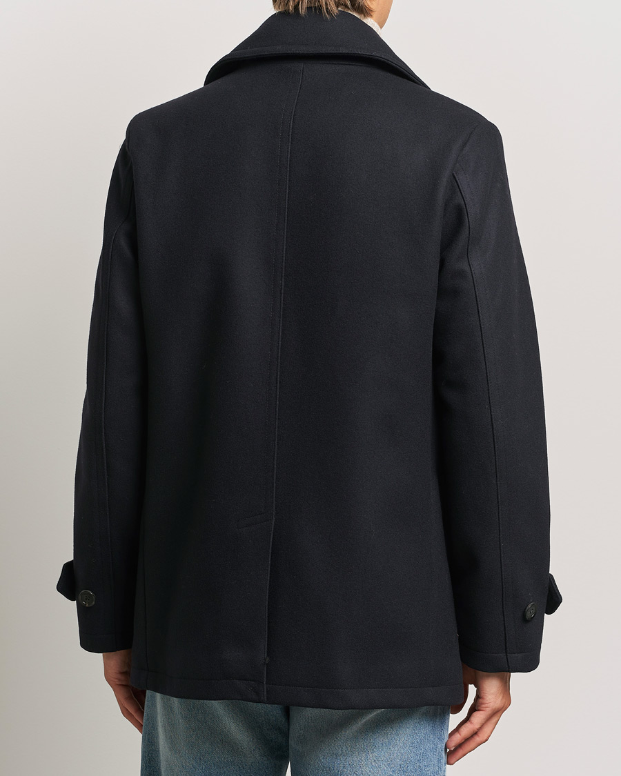 Herre | Jakker | Belstaff | Milford Wool Peacoat Ink Blue