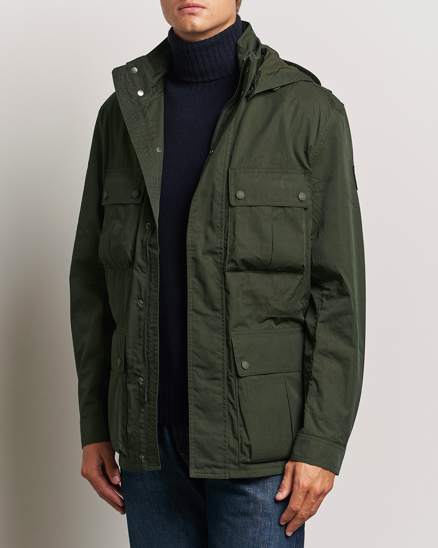 Herre | Jakker | Belstaff | Drome Field Jacket Tile Green