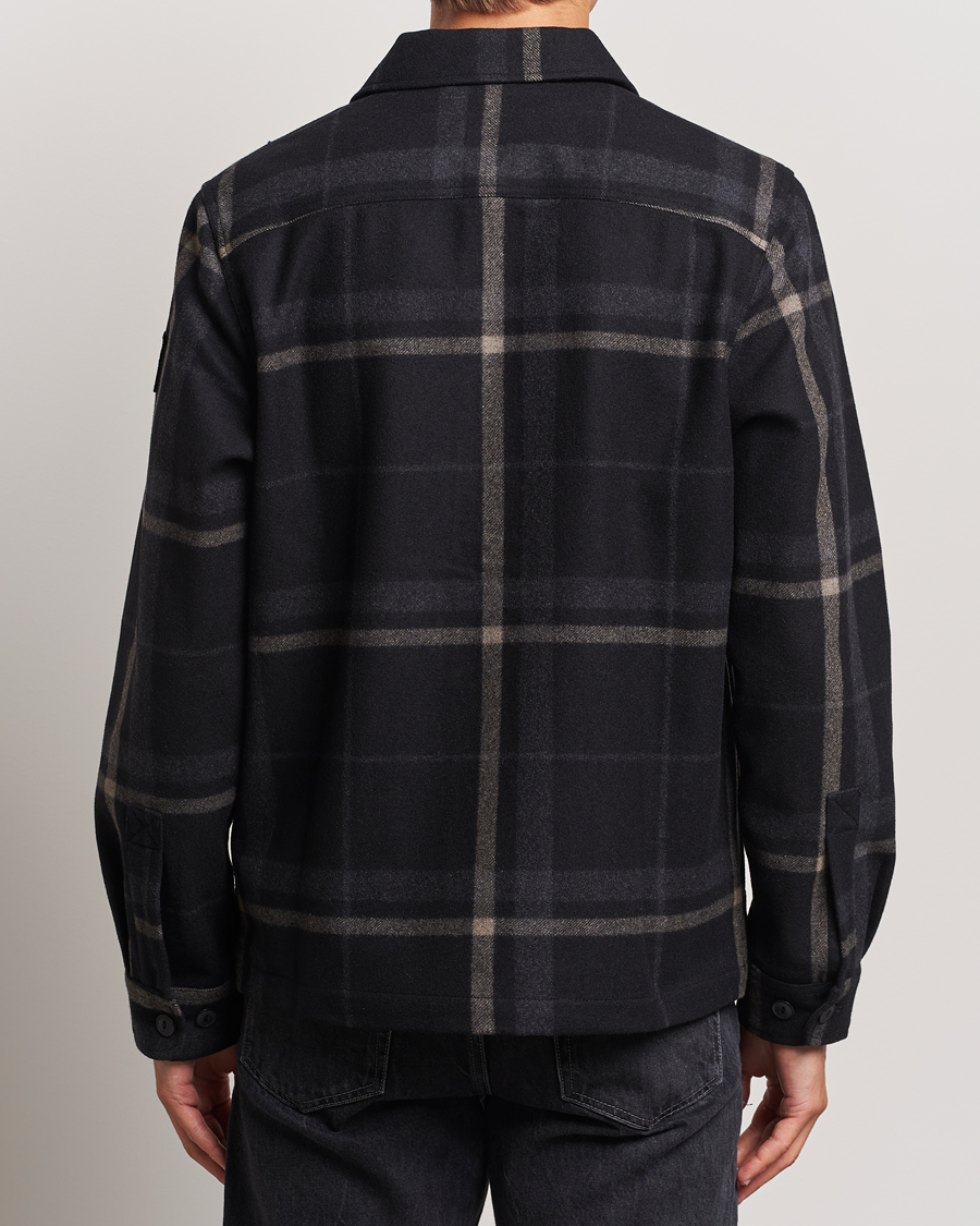 Herre | Jakker | Belstaff | Forge Checked Wool Jacket Charcoal