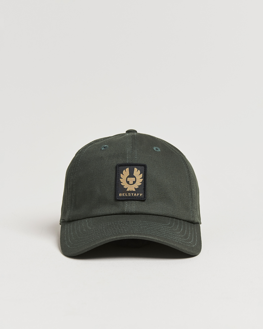 Herre | Belstaff Phoenix Logo Cap Tile Green | Belstaff | Phoenix Logo Cap Tile Green