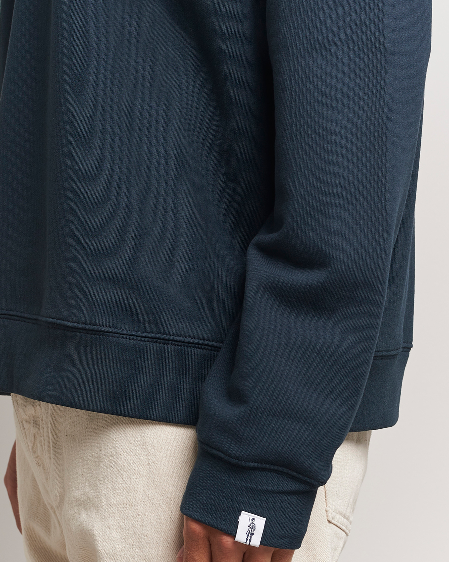 Herre | Trøjer | Mackintosh | Rain Shine Zip Sweatshirt Navy