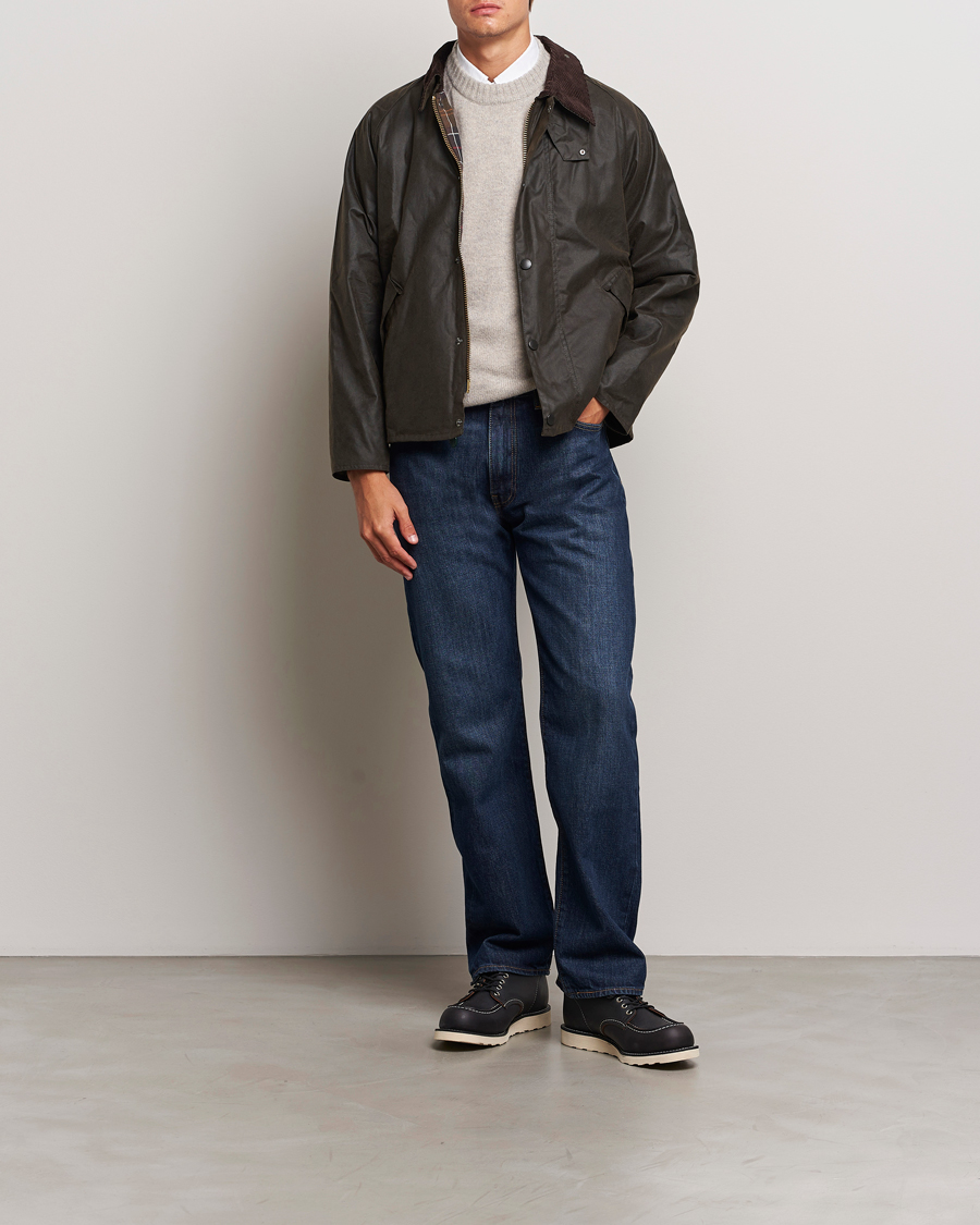 Herre | Jakker | Barbour Heritage | Transport Wax Jacket Olive
