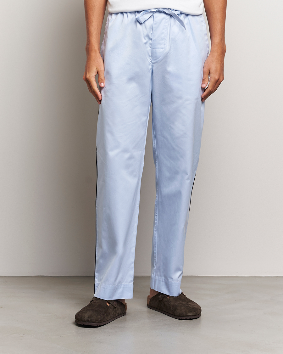Herre | Pyjamas & Morgenkåber | Tekla | Sateen Pyjama Pants Bellhop Blue