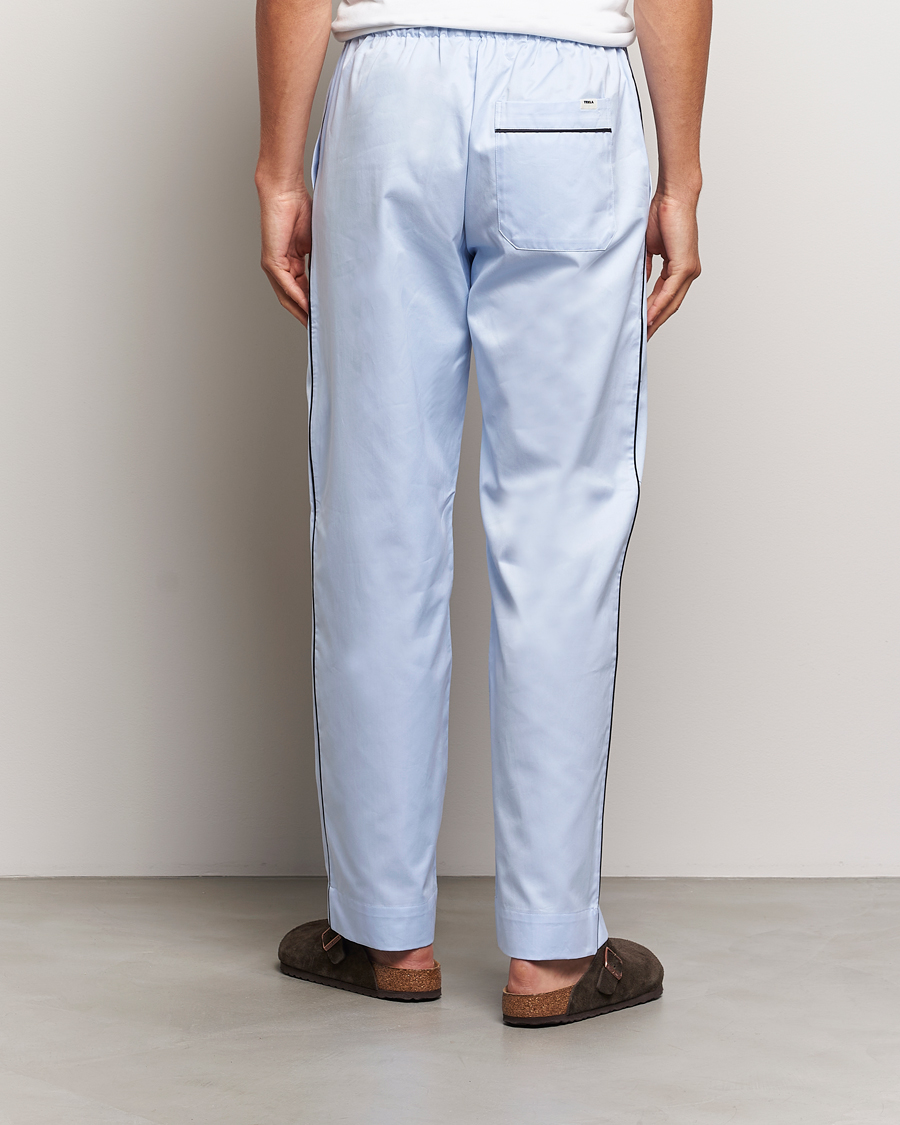 Herre | Pyjamas & Morgenkåber | Tekla | Sateen Pyjama Pants Bellhop Blue