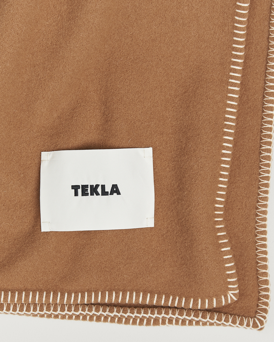 Herre | Tekla Lambswool Blanket Oak | Tekla | Lambswool Blanket Oak