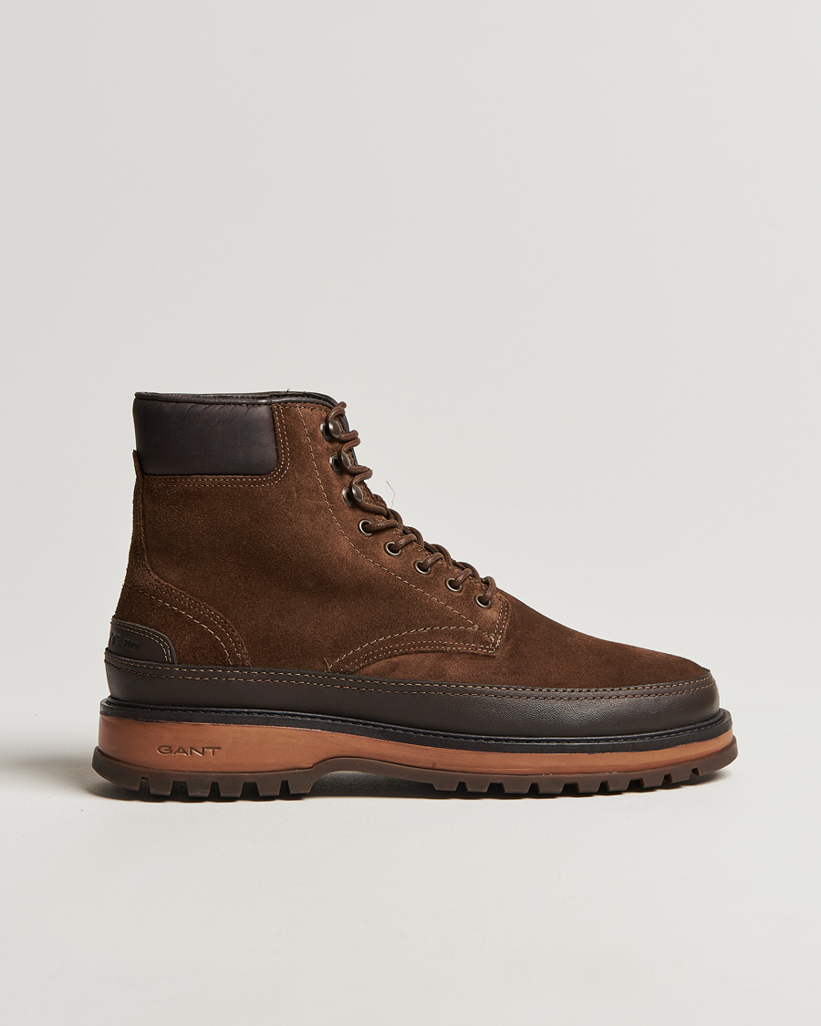 Herre | GANT Clefton Felt Lined Suede Boot Tobacco Brown | GANT | Clefton Felt Lined Suede Boot Tobacco Brown