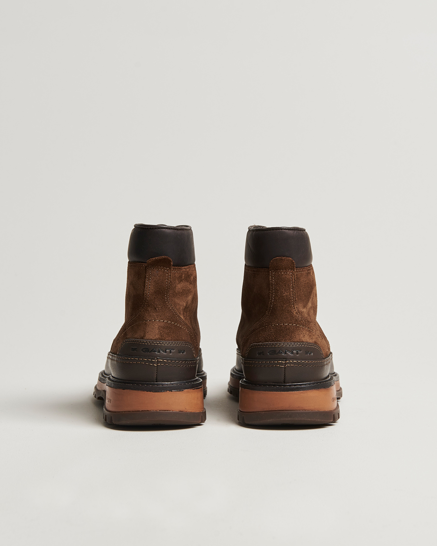 Herre | GANT Clefton Felt Lined Suede Boot Tobacco Brown | GANT | Clefton Felt Lined Suede Boot Tobacco Brown