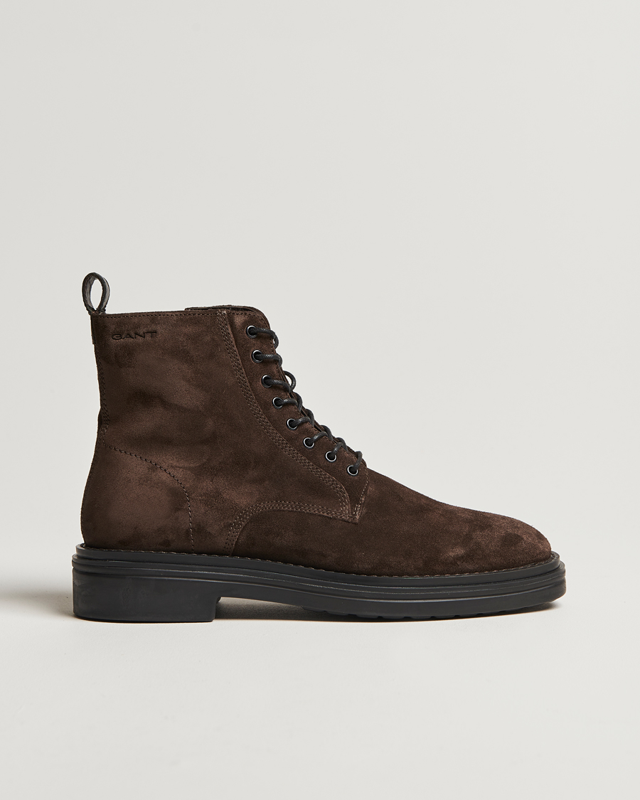 Herre | GANT Boggar Suede Boot Espresso Brown | GANT | Boggar Suede Boot Espresso Brown