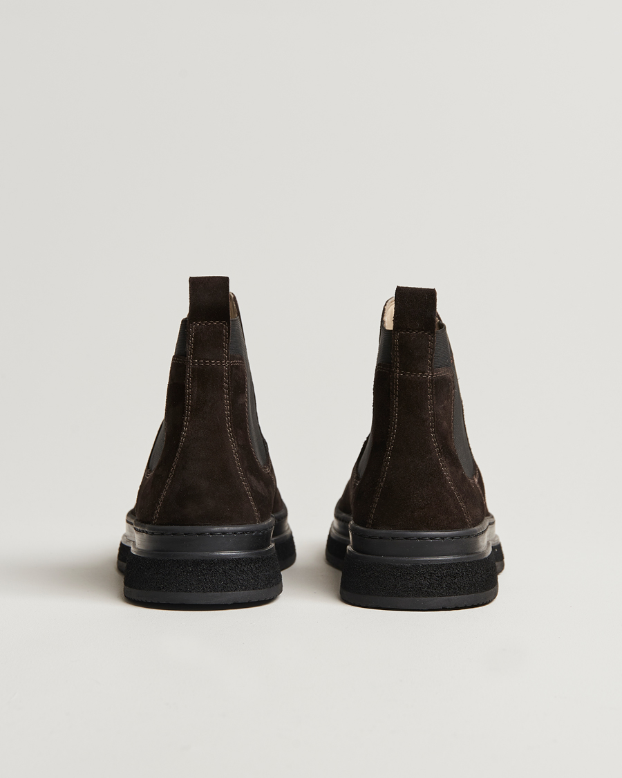 Herre | GANT Blistown Shearling Suede Chelsea Boot Espresso Brown | GANT | Blistown Shearling Suede Chelsea Boot Espresso Brown