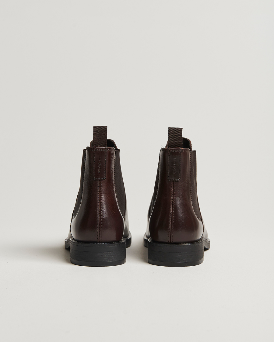 Herre | GANT Rizmood Leather Chelsea Boot Dark Brown | GANT | Rizmood Leather Chelsea Boot Dark Brown