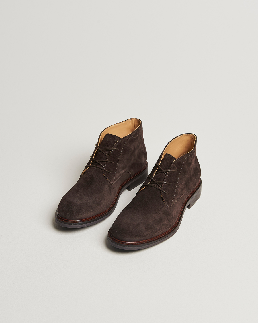 Herre | GANT St Fairkon Chukka Suede Boot Espresso Brown | GANT | St Fairkon Chukka Suede Boot Espresso Brown