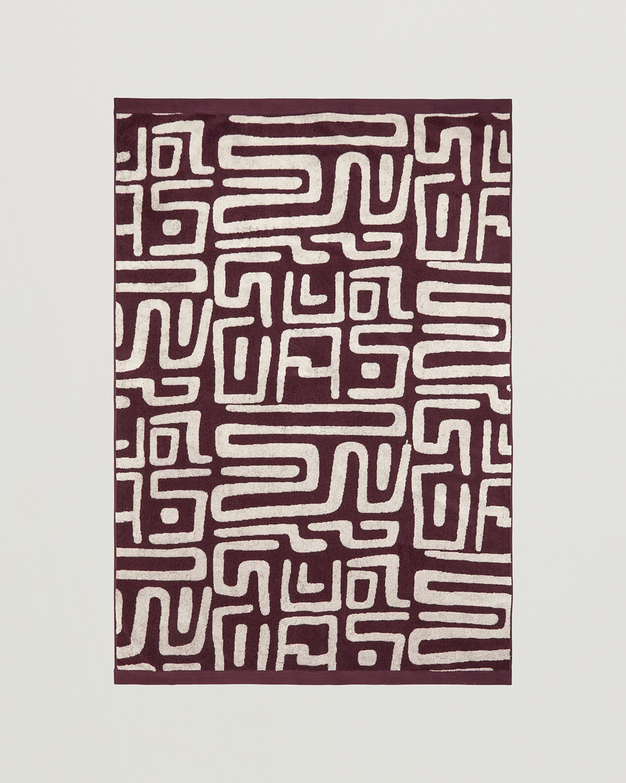 Herre | Badebukser | OAS | Kalahara Towel Brown/Beige