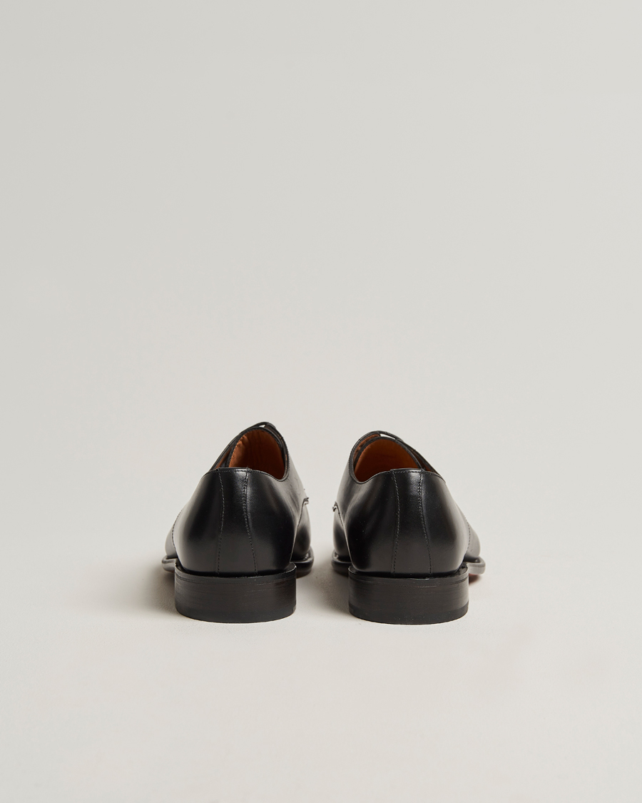 Herre | Håndlavede sko | Sanders | Athens Calf Plain Gibson Black