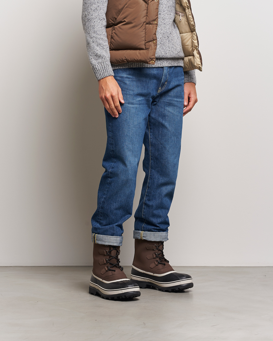 Herre | Støvler | Sorel | Caribou WP Felt Lined Leather Boots Bruno