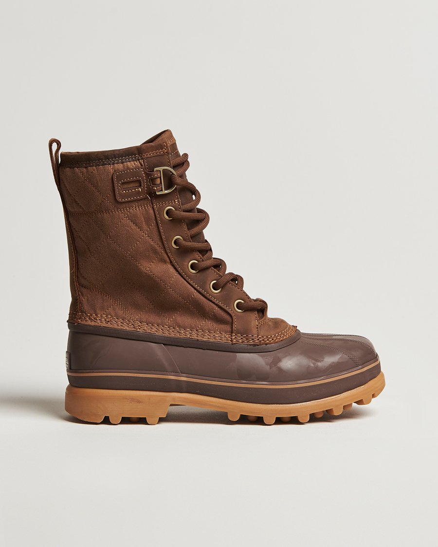 Herre | Sorel Caribou Royal WP Canvas Boots Velvet Tan | Sorel | Caribou Royal WP Canvas Boots Velvet Tan