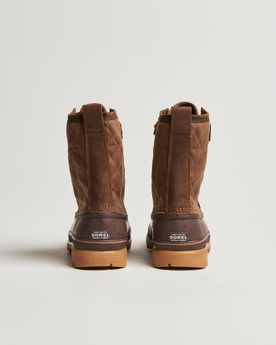Herre | Sorel Caribou Royal WP Canvas Boots Velvet Tan | Sorel | Caribou Royal WP Canvas Boots Velvet Tan