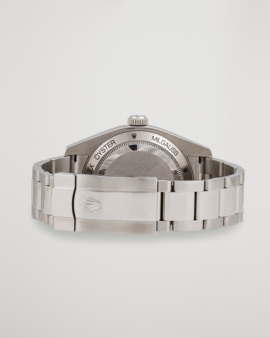 Herre | Rolex Pre-Owned Milgauss 116400GV Silver | Rolex Pre-Owned | Milgauss 116400GV Silver