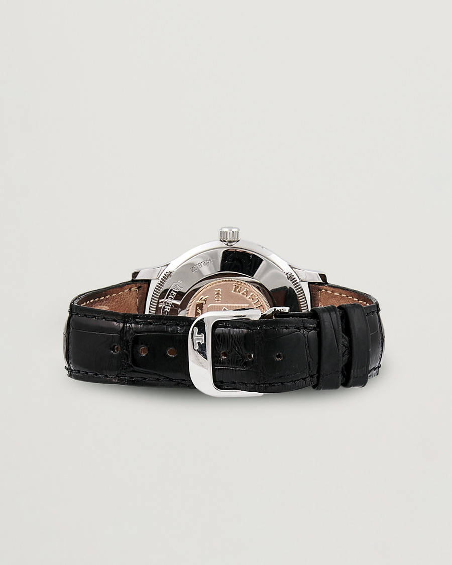 Herre | Jaeger-LeCoultre Pre-Owned Master Geographic 142.8.92 Silver | Jaeger-LeCoultre Pre-Owned | Master Geographic 142.8.92 Silver