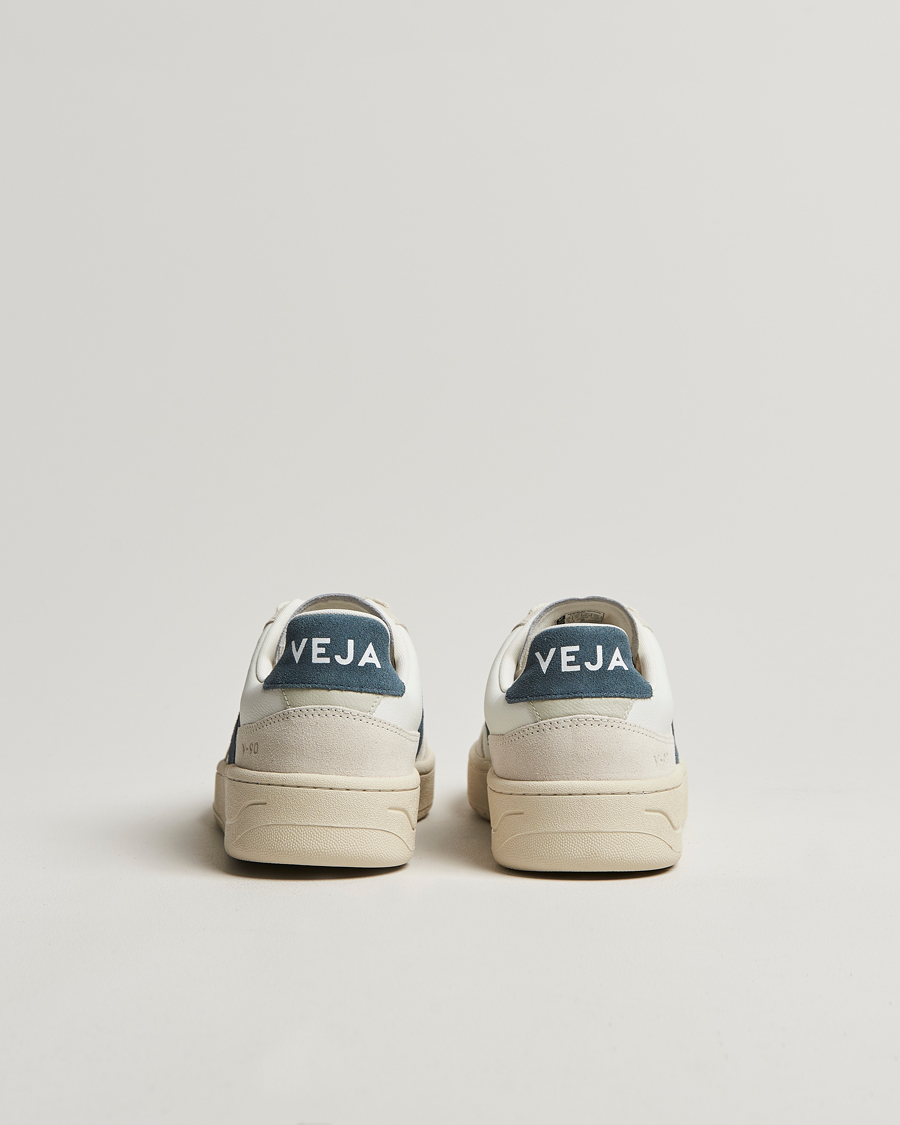Herre | Veja V-90 Leather Sneaker Extra White California | Veja | V-90 Leather Sneaker Extra White California