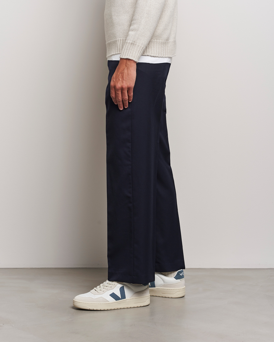 Herre | Veja V-90 Leather Sneaker Extra White California | Veja | V-90 Leather Sneaker Extra White California