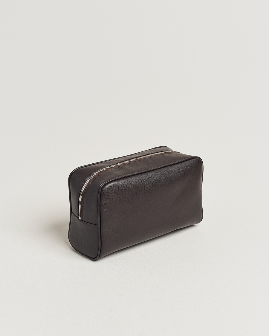 Herre |  | Oscar Jacobson | Grooming Leather Case Forastero Brown