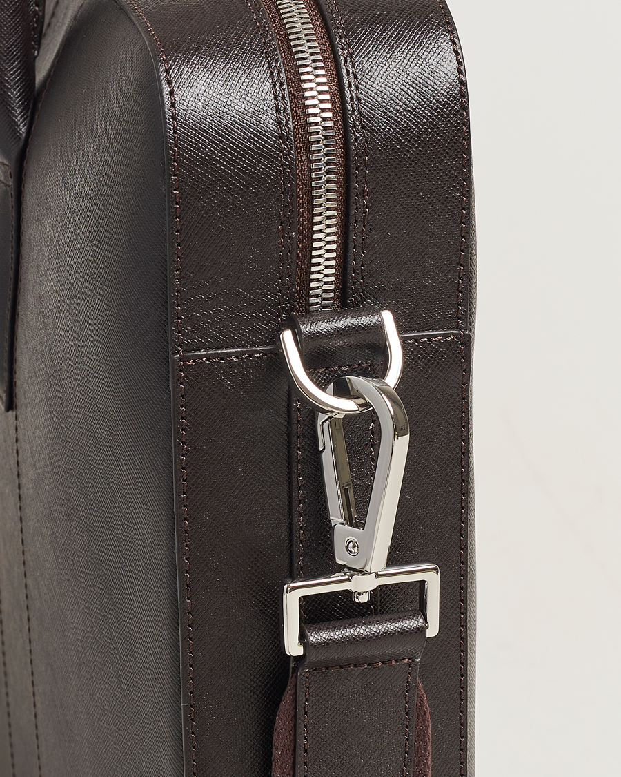 Herre | Oscar Jacobson Leather Briefcase Forastero Brown | Oscar Jacobson | Leather Briefcase Forastero Brown