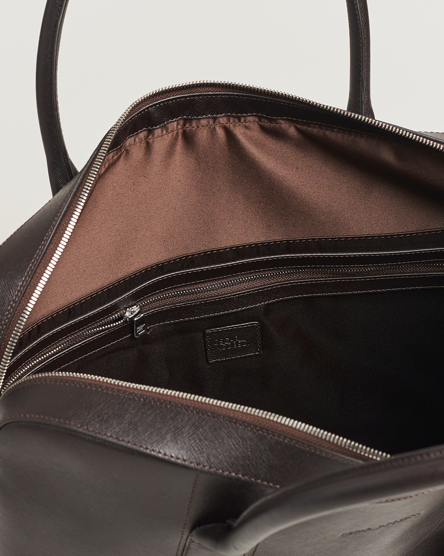 Herre | Oscar Jacobson Leather Briefcase Forastero Brown | Oscar Jacobson | Leather Briefcase Forastero Brown