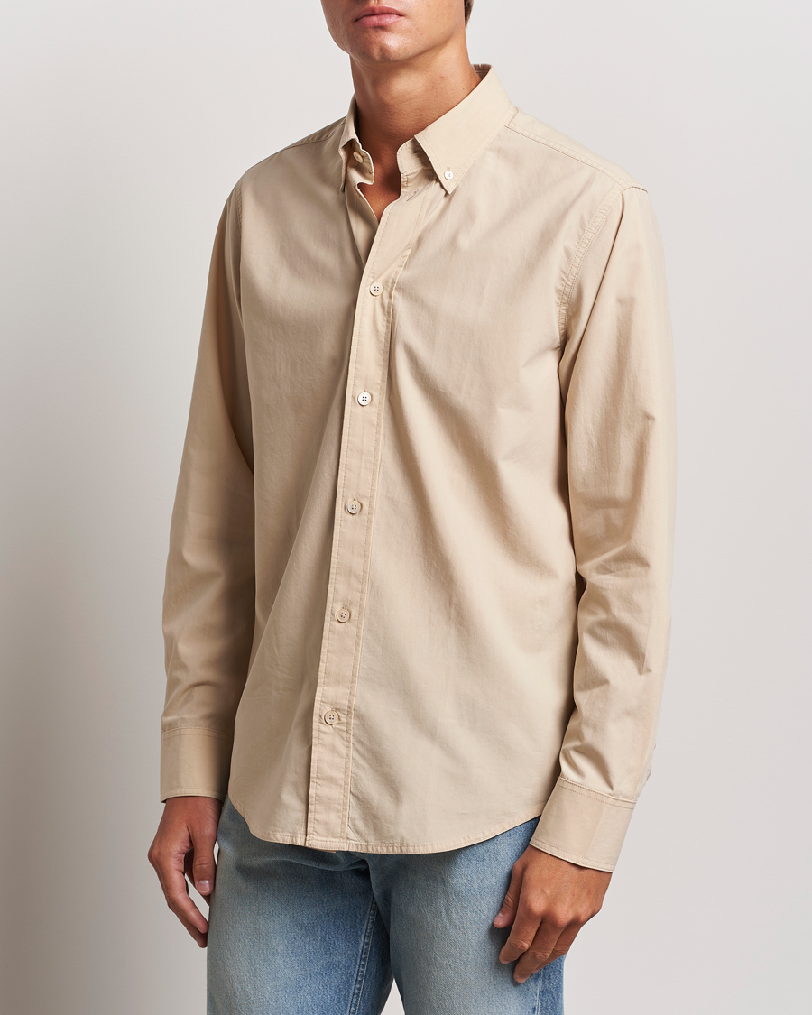 Herre | Skjorter | NN07 | Colby Lyocell/Cotton Button Down Shirt White Peppar