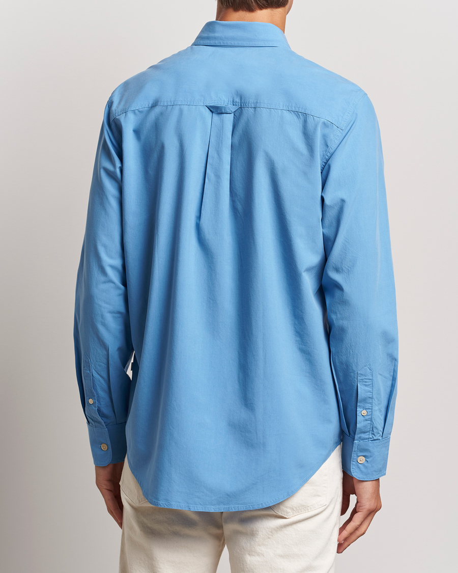 Herre | Skjorter | NN07 | Colby Lyocell/Cotton Button Down Shirt Blue Jasper