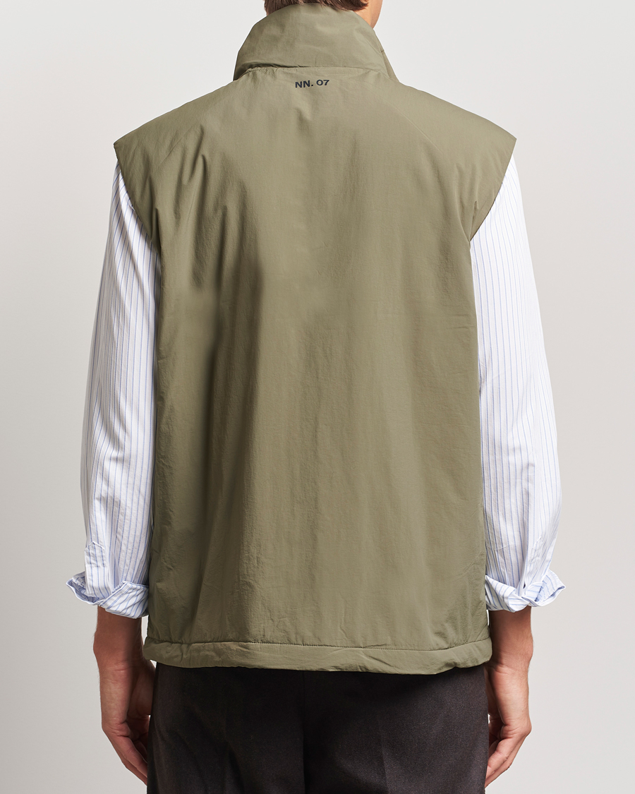 Herre | Jakker | NN07 | Perry Nylon Padded Vest Capers Green