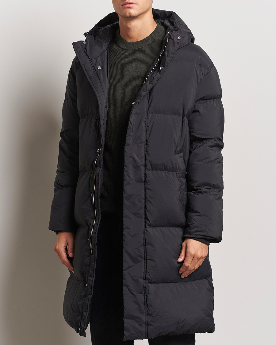 Herre | Jakker | NN07 | Pascal Padded Long Puffer Jacket Black