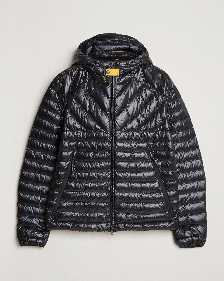 Herre | Jakker | Parajumpers | Miroku Techno Puffer Hodded Jacket Black