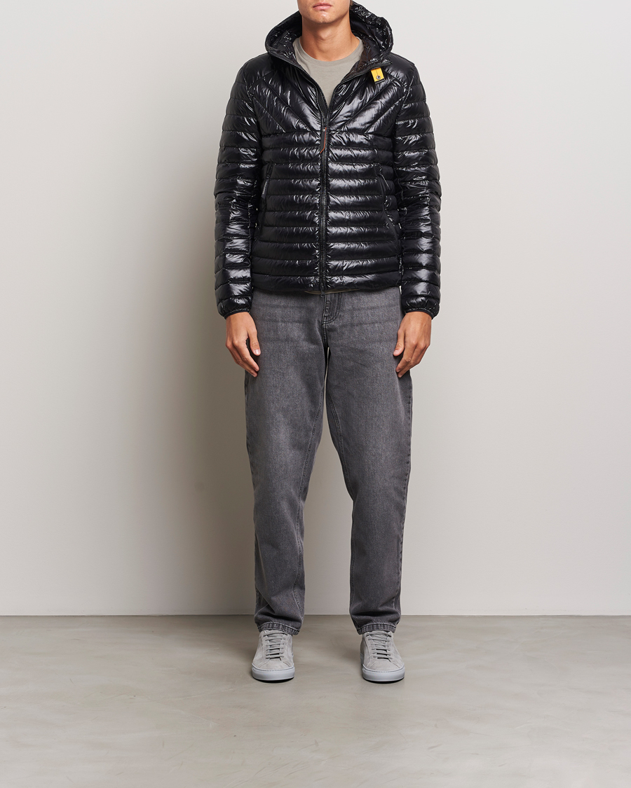Herre | Jakker | Parajumpers | Miroku Techno Puffer Hodded Jacket Black