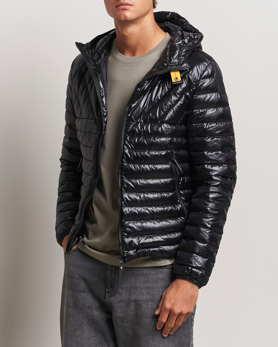 Herre | Jakker | Parajumpers | Miroku Techno Puffer Hodded Jacket Black