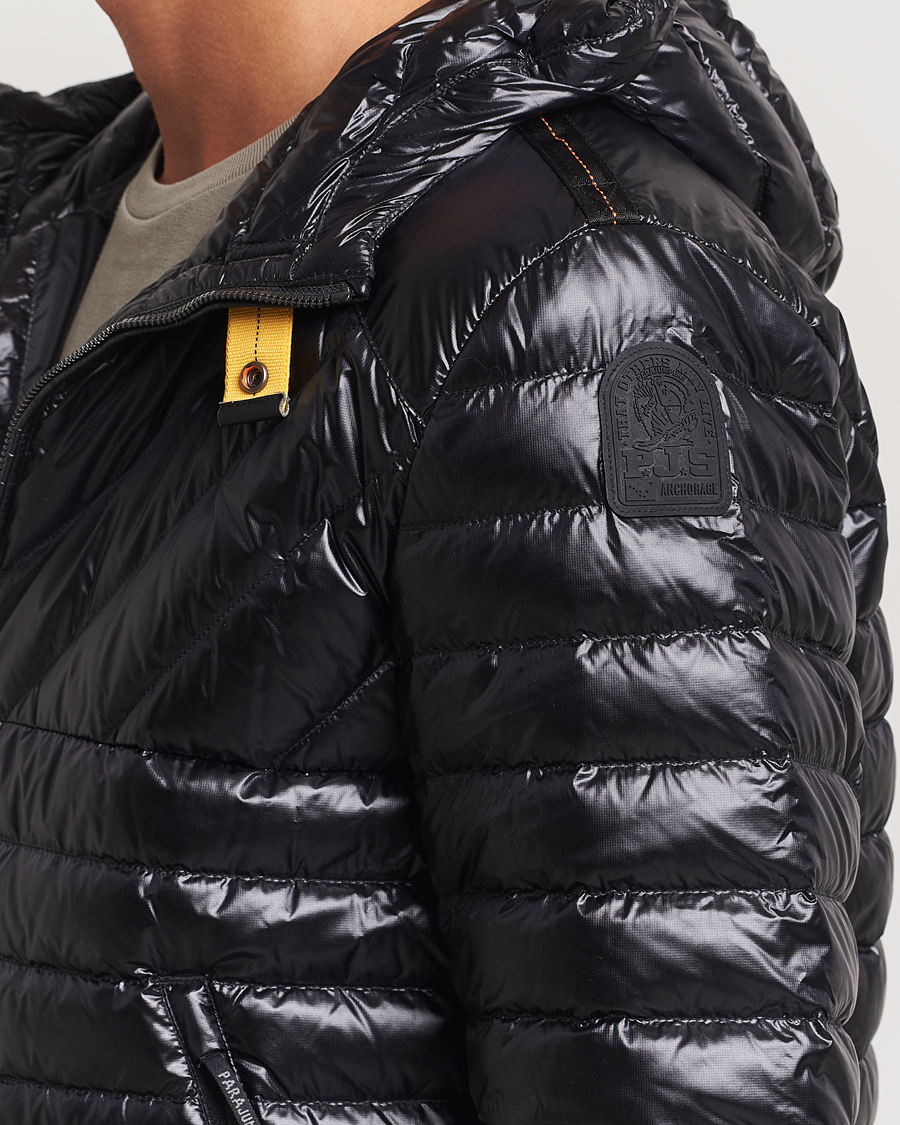 Herre | Jakker | Parajumpers | Miroku Techno Puffer Hodded Jacket Black
