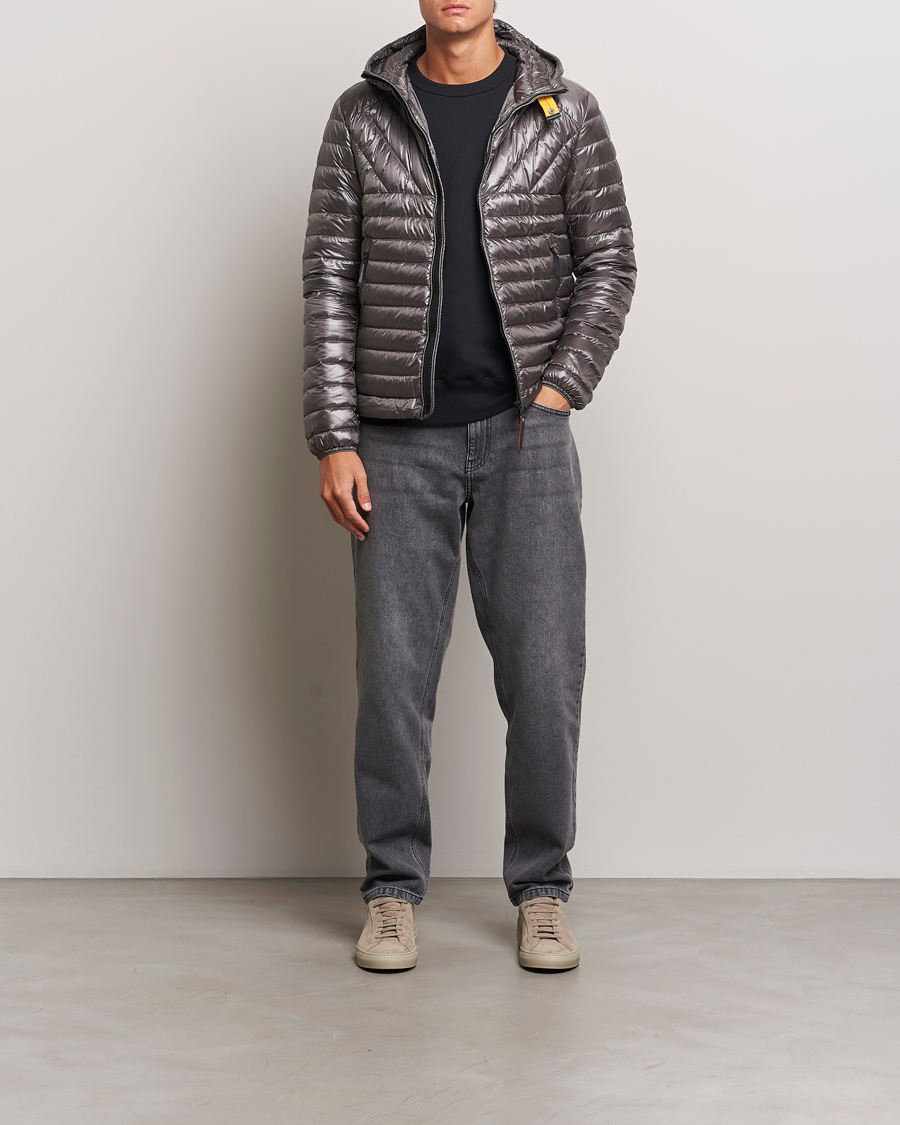 Herre | Jakker | Parajumpers | Miroku Techno Puffer Hodded Jacket Rock