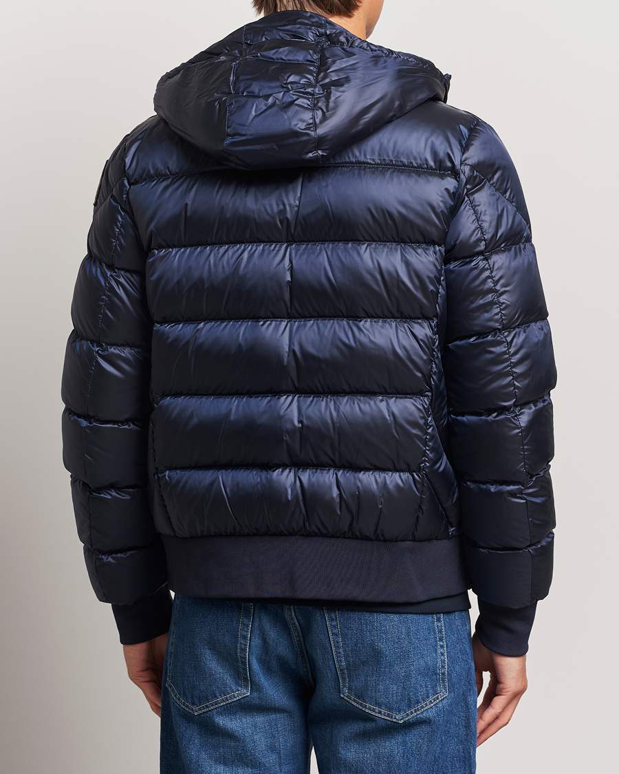 Herre | Jakker | Parajumpers | Pharrell Sheen High Gloss Jacket Blue Navy