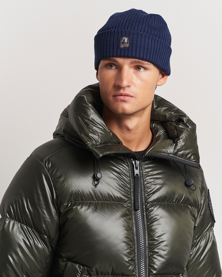 Herre | Parajumpers Ribbed Hat Peacot | Parajumpers | Ribbed Hat Peacot