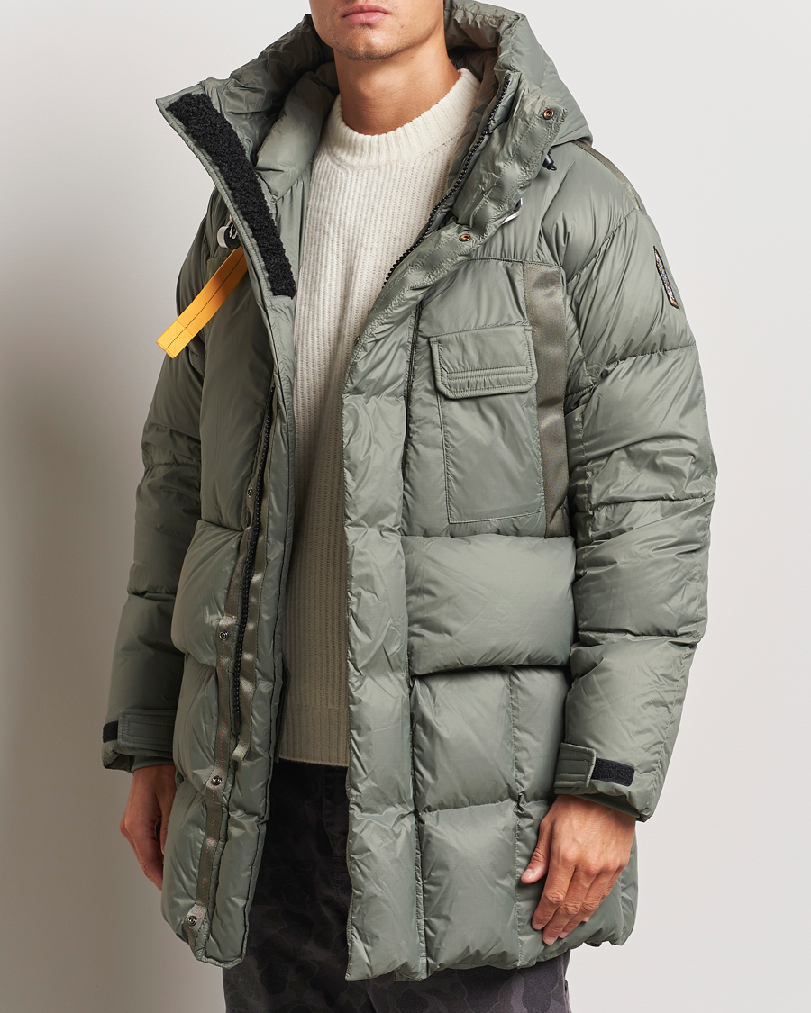 Herre | Jakker | Parajumpers | Bold Ripstop Polar Puffer Parka Thyme Green