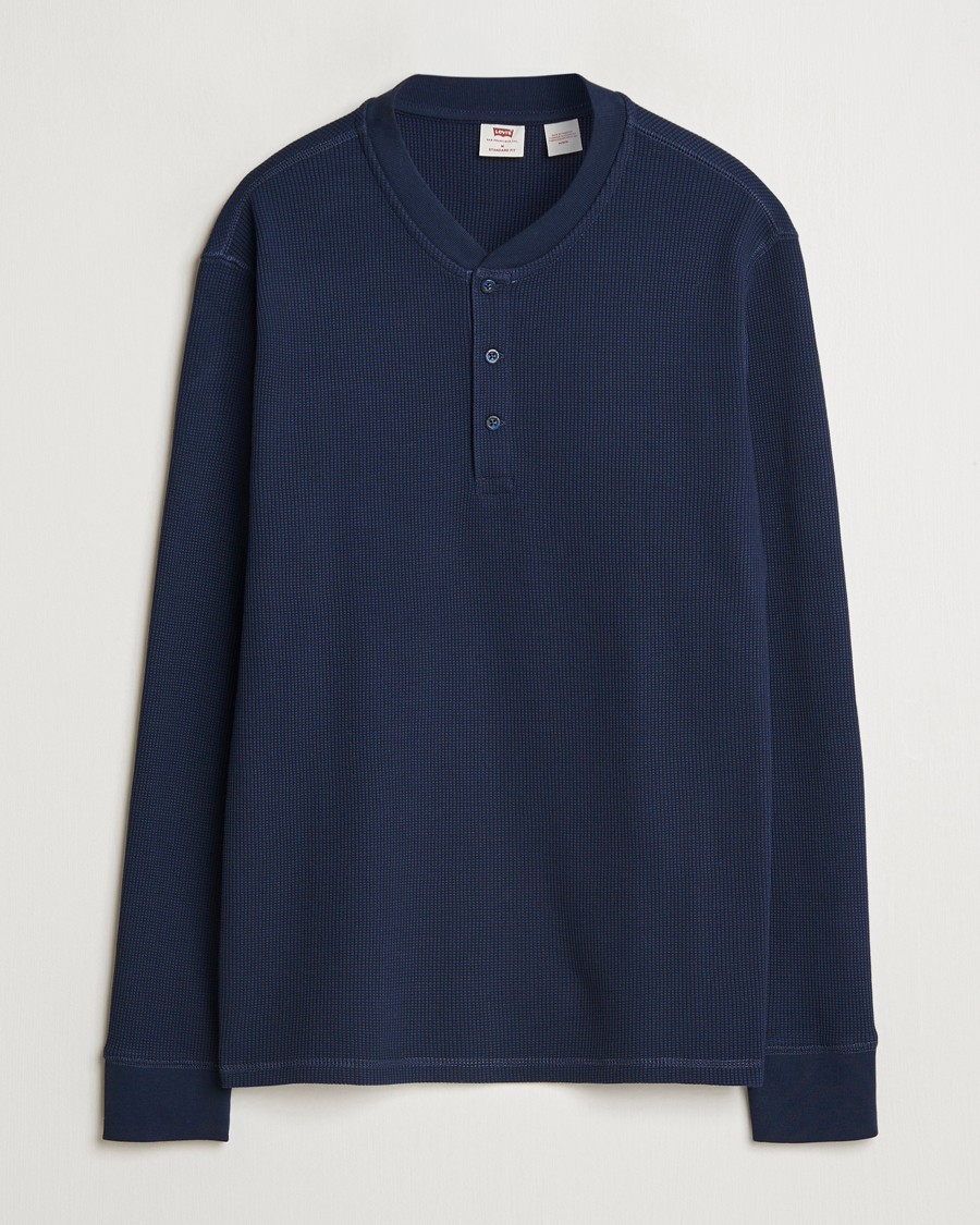 Herre | Trøjer | Levi's | Thermal Henley Navy Blazer