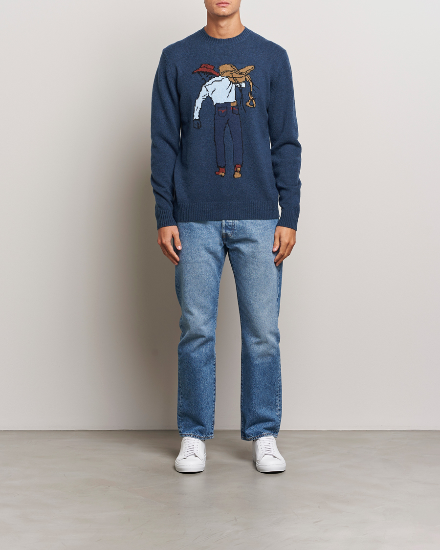 Herre | Trøjer | Levi's | Original Knitted Sweater Sargasso Sea