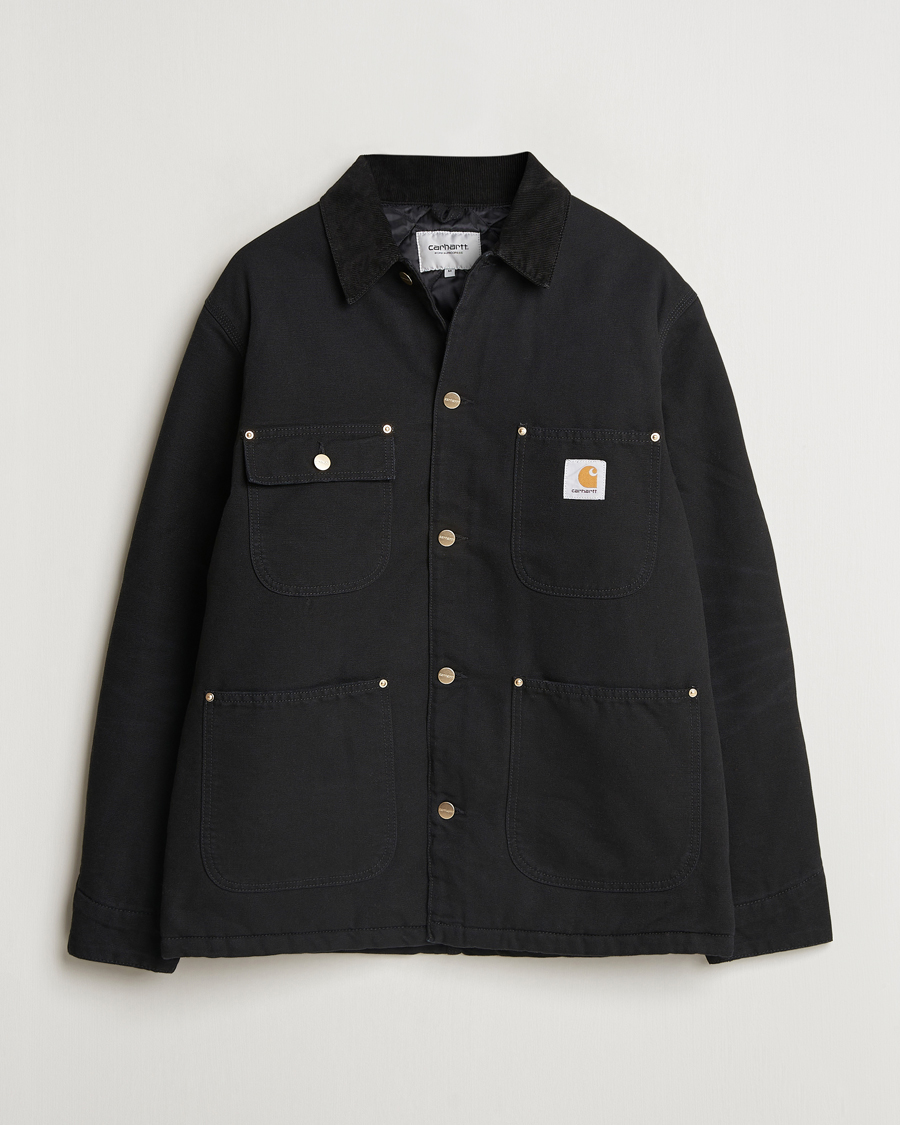 Herre | Jakker | Carhartt WIP | OG Chore Coat Dearborn Canvas Black