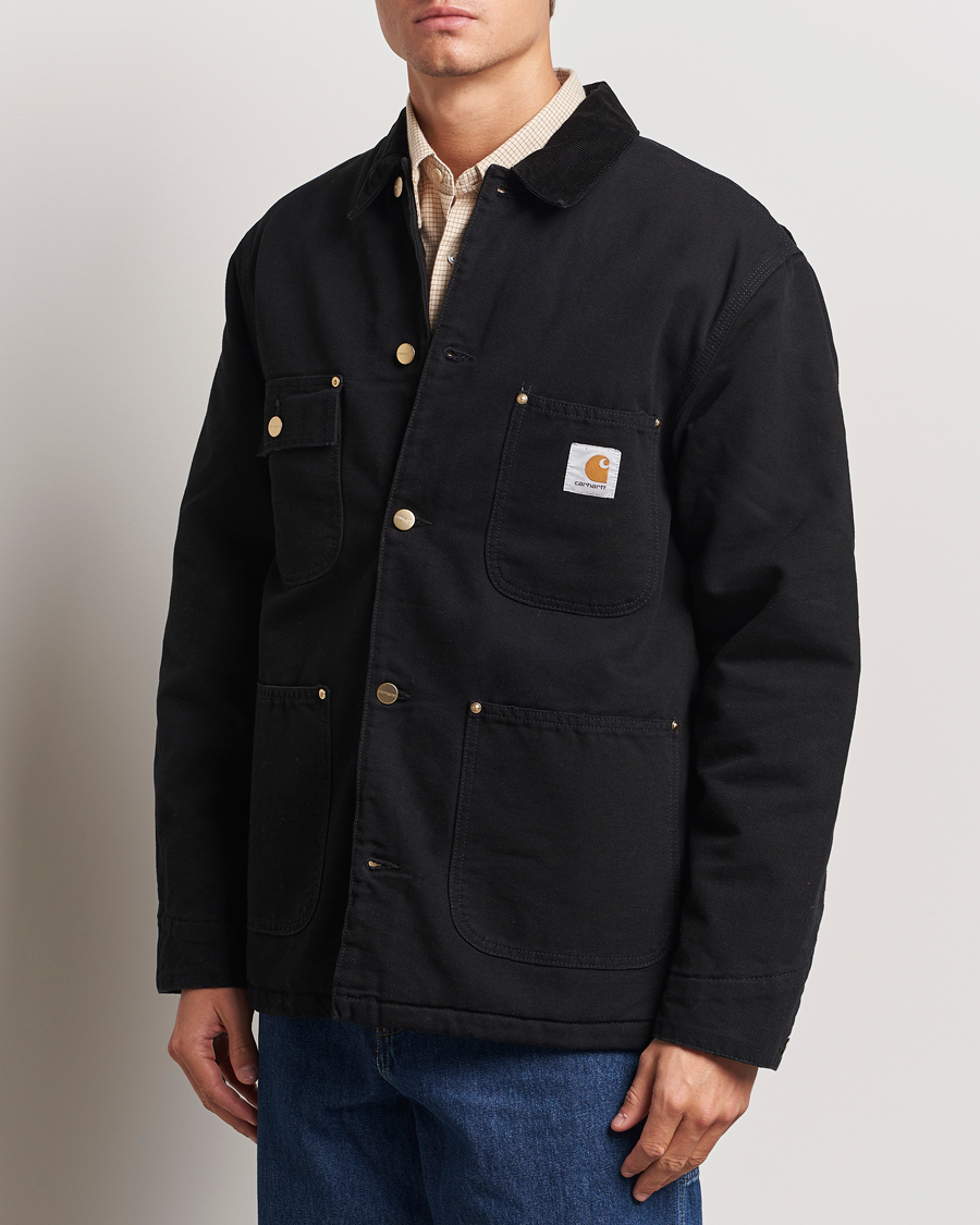 Herre | Jakker | Carhartt WIP | OG Chore Coat Dearborn Canvas Black
