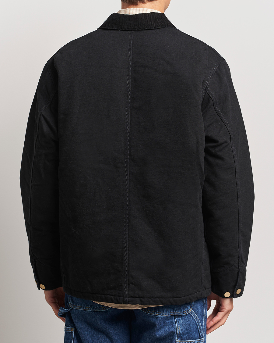 Herre | Jakker | Carhartt WIP | OG Chore Coat Dearborn Canvas Black