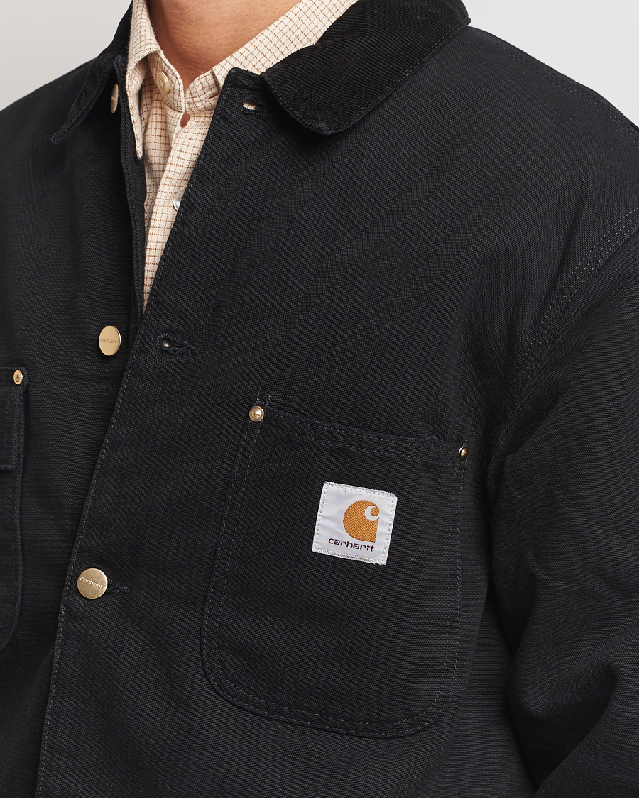 Herre | Jakker | Carhartt WIP | OG Chore Coat Dearborn Canvas Black