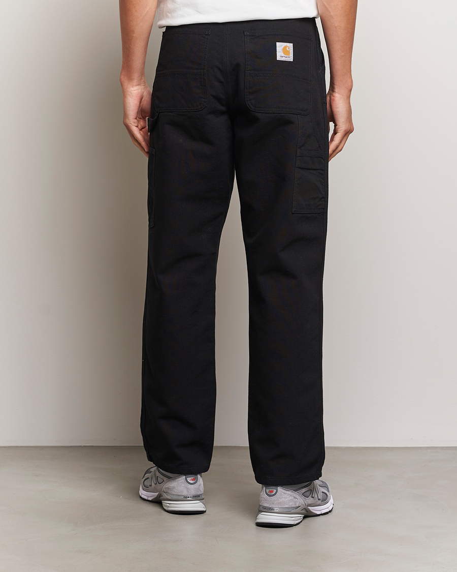 Herre | Bukser | Carhartt WIP | Single Knee Pants Dearborn Canvas Black